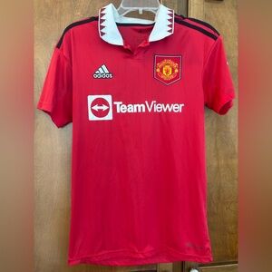 Adidas Red Manchester United Jersey